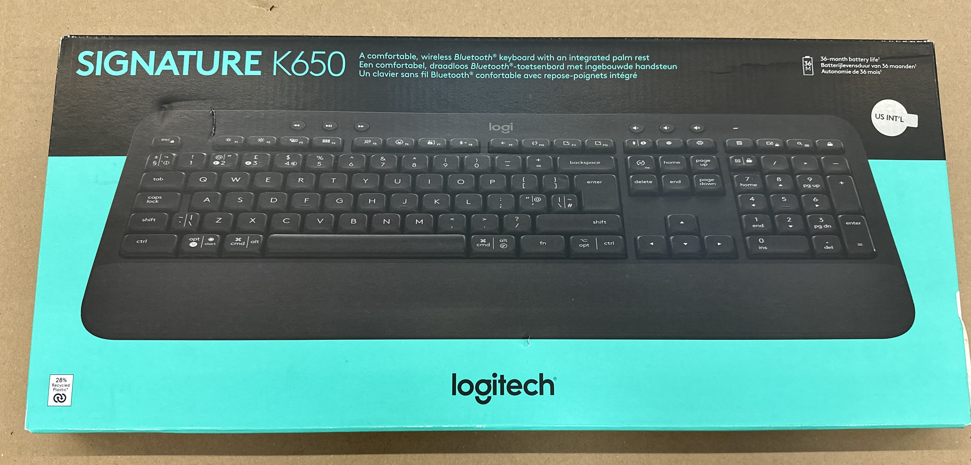 OUTLET - Klawiatura bezprzewodowa LOGITECH Signature K650 Grafitowy 920-010945