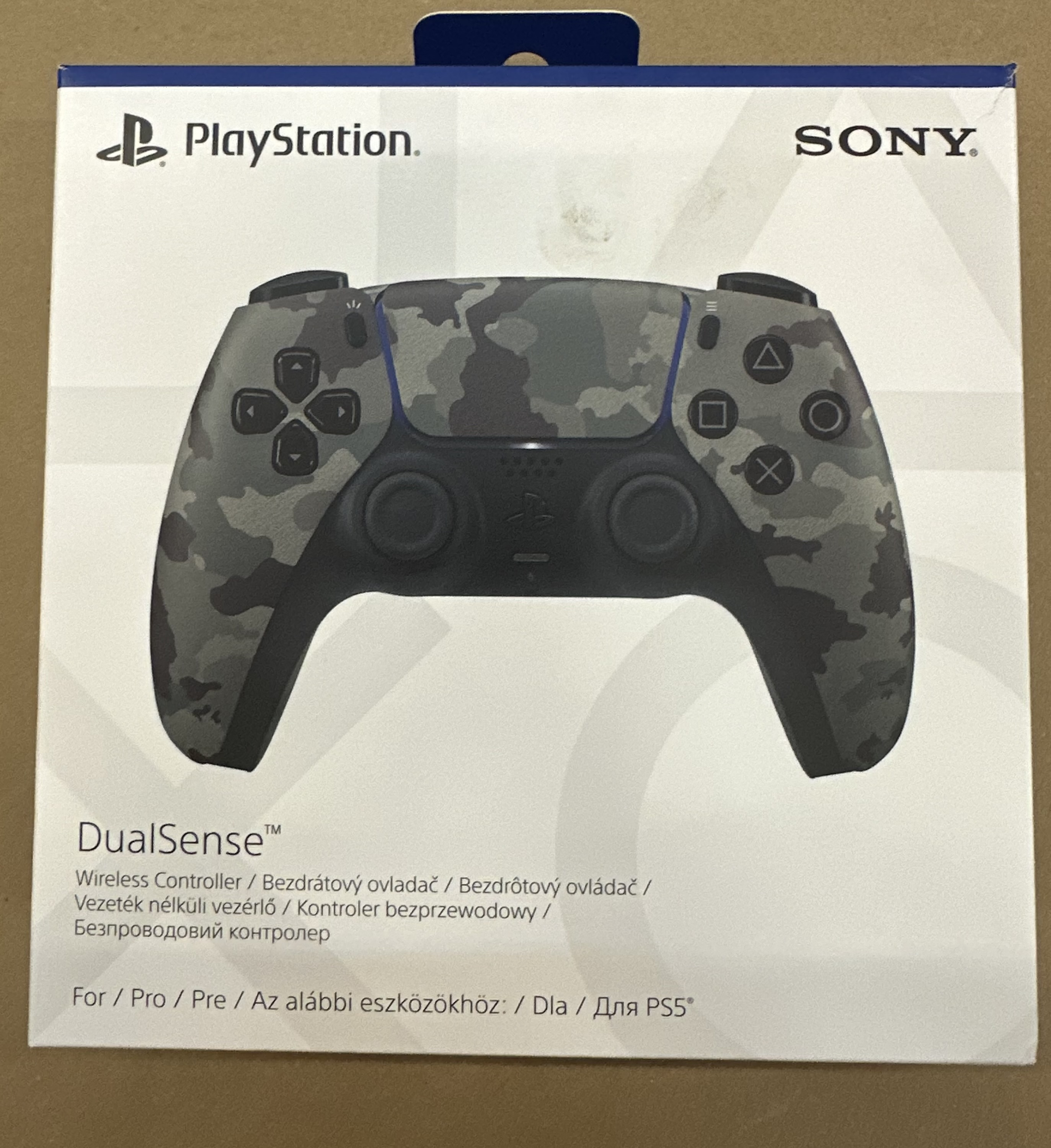 OUTLET - Kontroler bezprzewodowy SONY DualSense Szary Camo