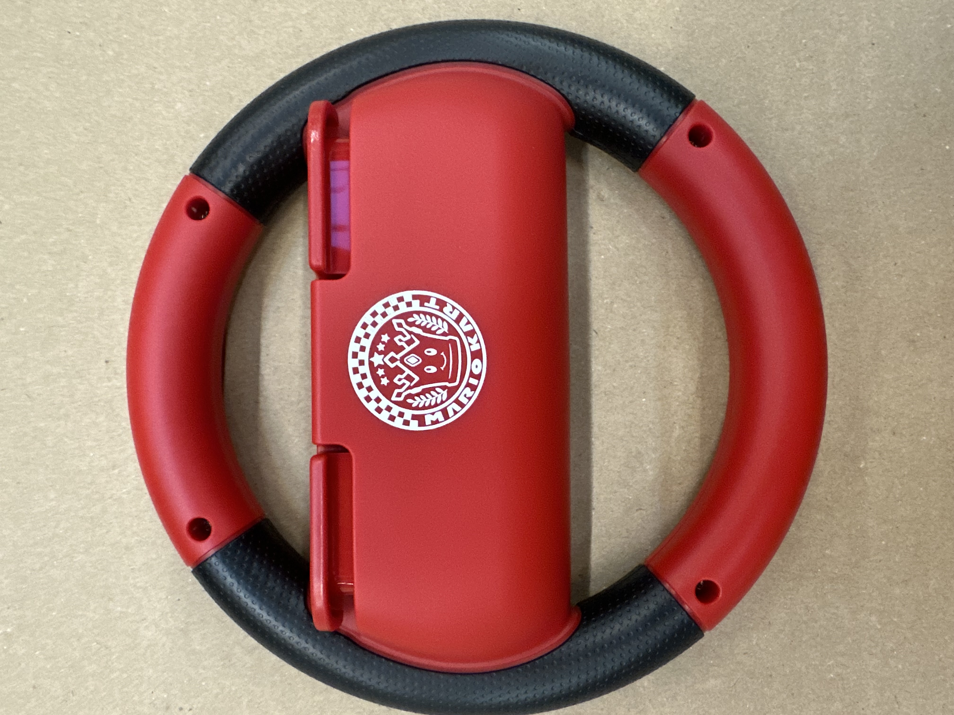 OUTLET - Nakładka na kontroler HORI NSW-054U Joy-Con Wheel Deluxe - Mario do Nintendo Switch