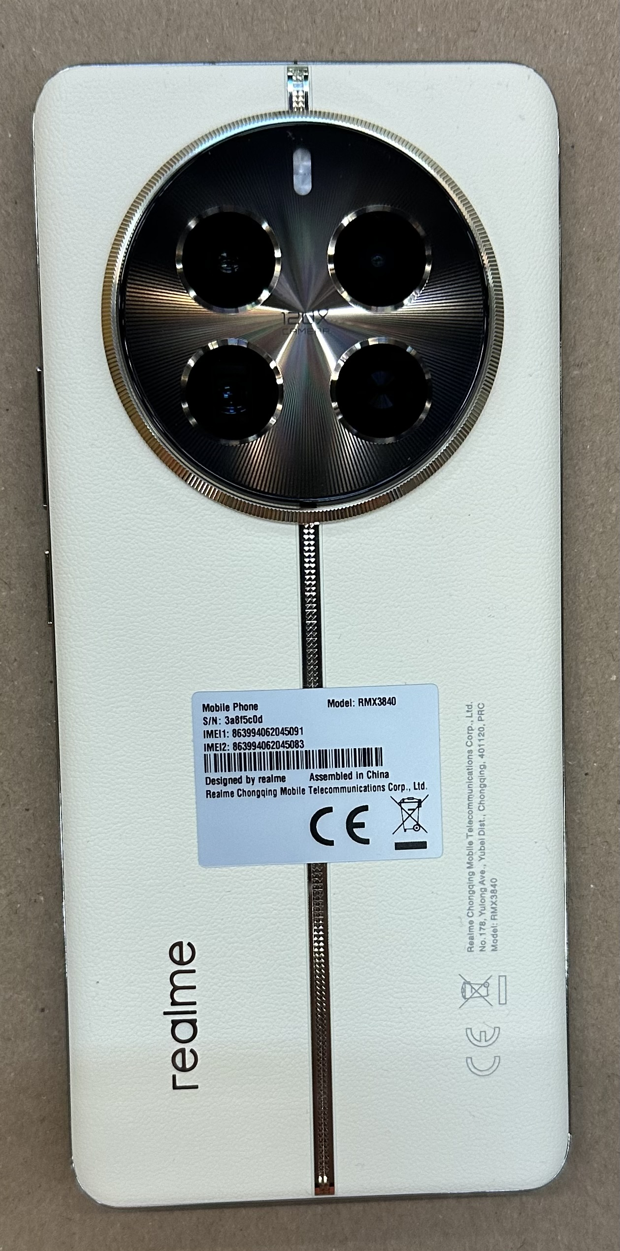 OUTLET - Smartfon REALME 12 Pro+ 5G 12/512GB Beżowy (Navigator Beige)