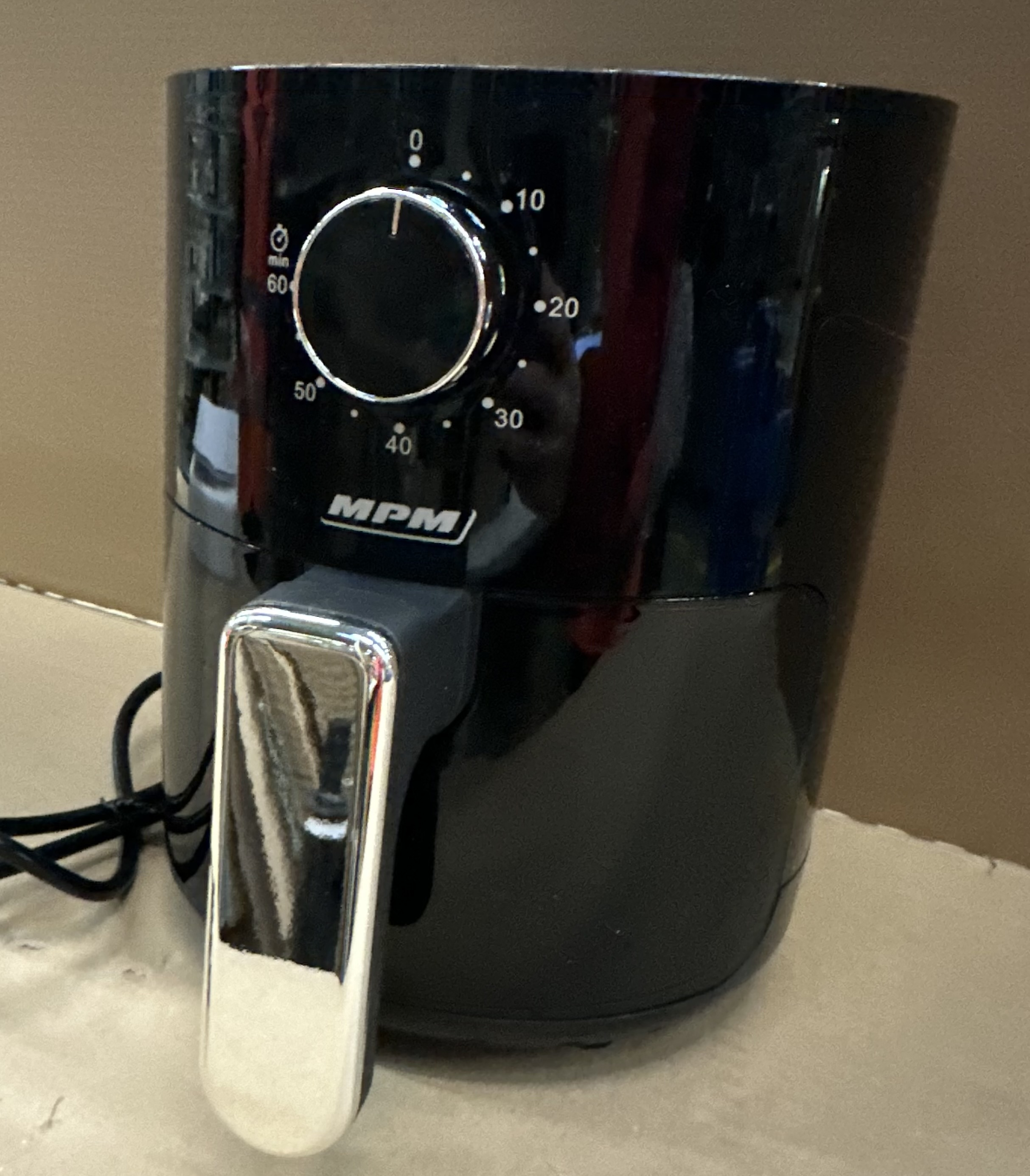 OUTLET - Frytkownica beztłuszczowa MPM MFR-12 Czarny