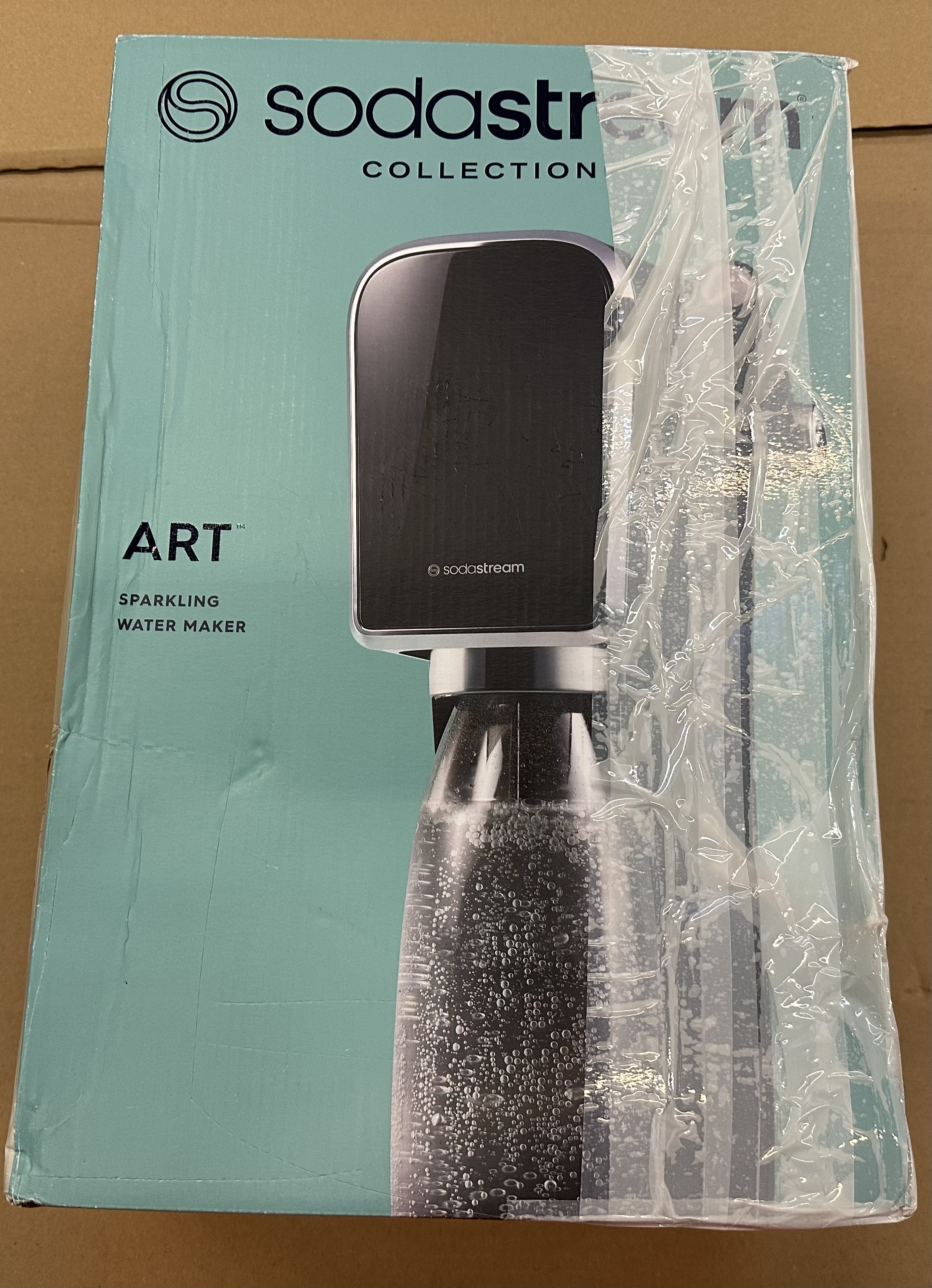 OUTLET - Saturator SODASTREAM ART BLACK + Butelka i nabój