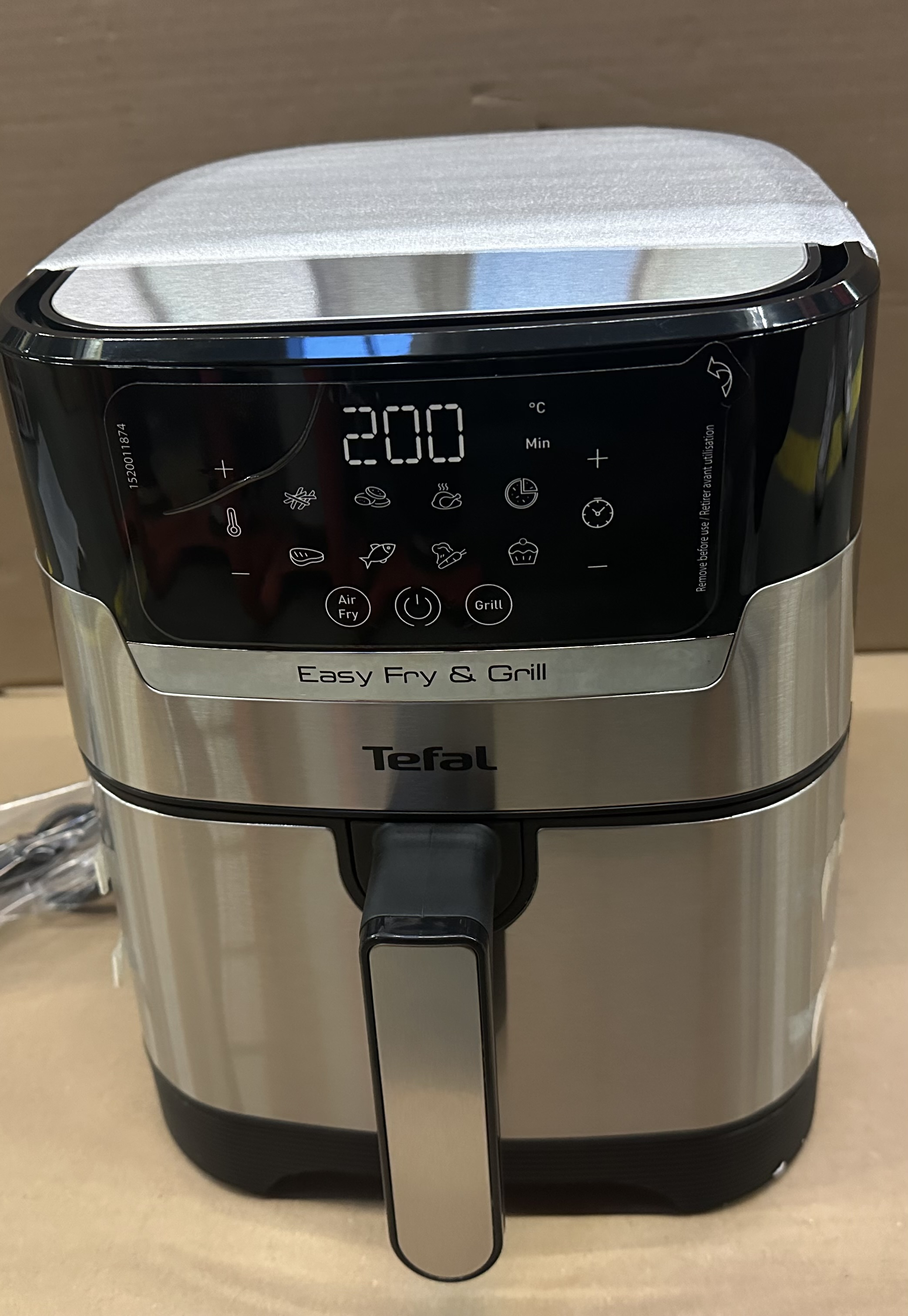 OUTLET - Frytownica niskotłuszczowa TEFAL EY505D15 EASY FRY & GRILL DIGIT SS EU