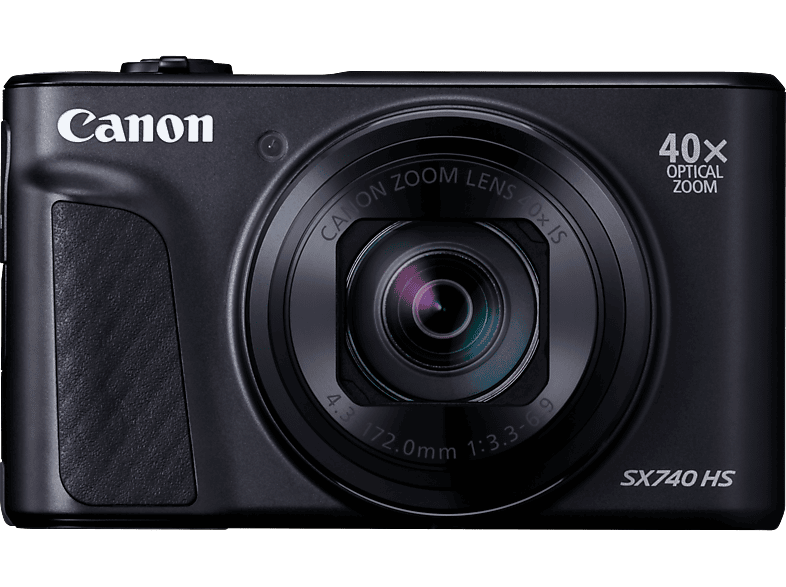 CANON PowerShot SX740 HS Lite Edition Kompaktkamera Schwarz, 40x opt. Zoom, LCD (TFT), WLAN