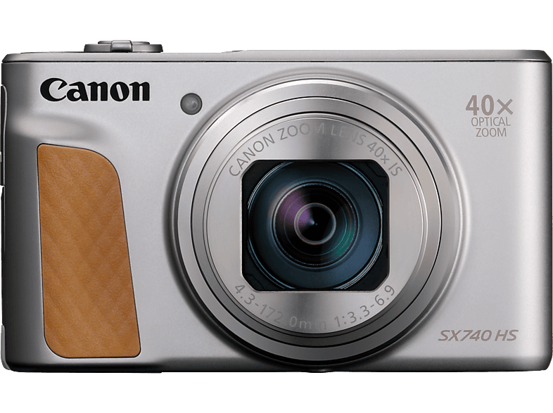 CANON PowerShot SX740 HS Lite Edition Kompaktkamera Silber, 40x opt. Zoom, LCD (TFT), WLAN