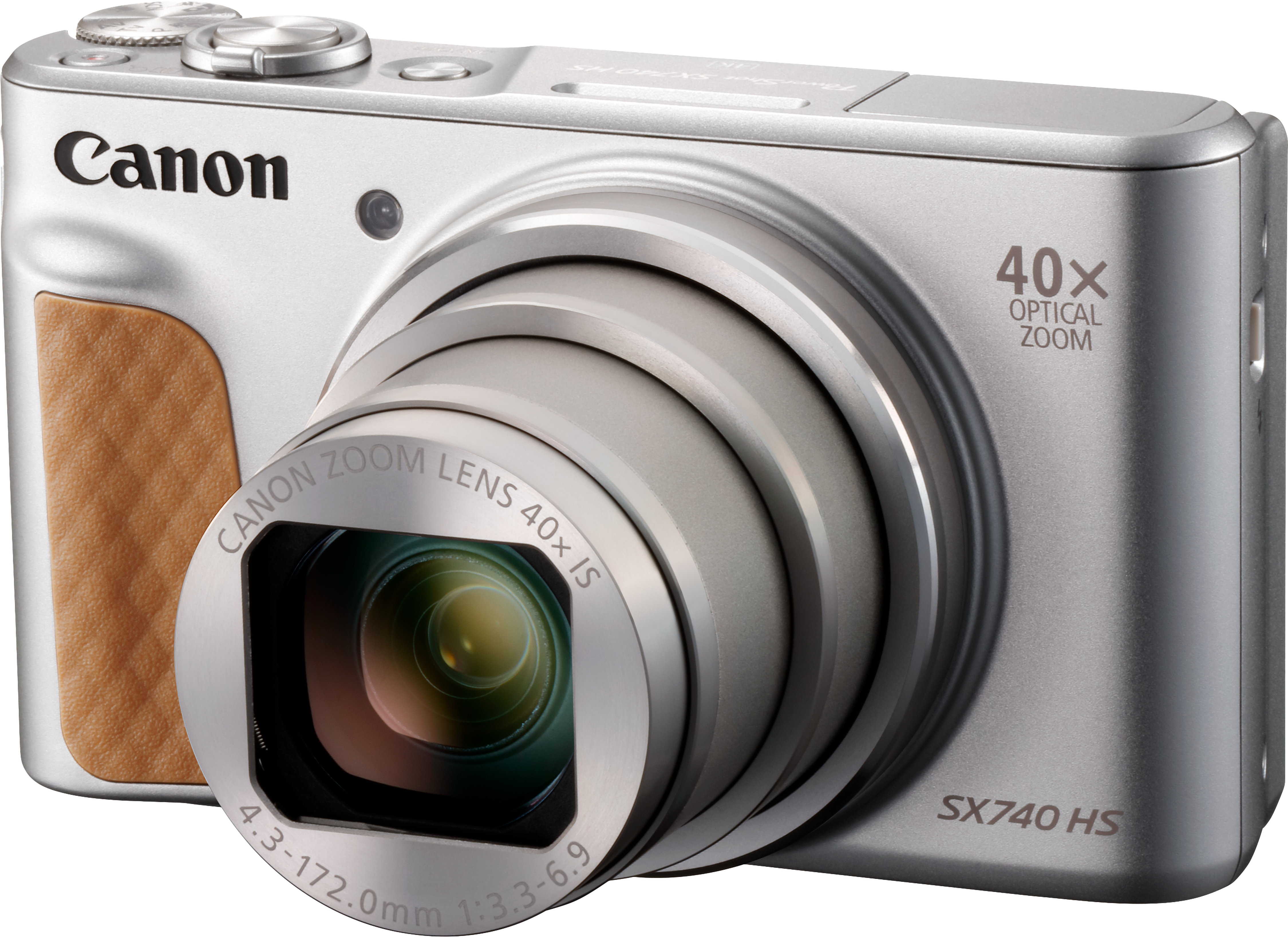 CANON PowerShot SX740 HS Lite Edition Kompaktkamera Silber, 40x