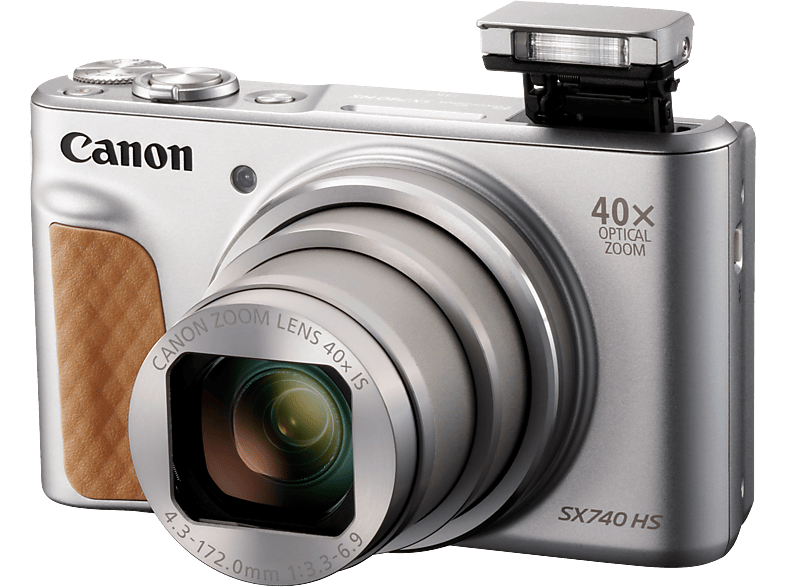 Canon PowerShot SX740 HS Lite Edition, Silber; Digitalkamera — Foto 4 von 5