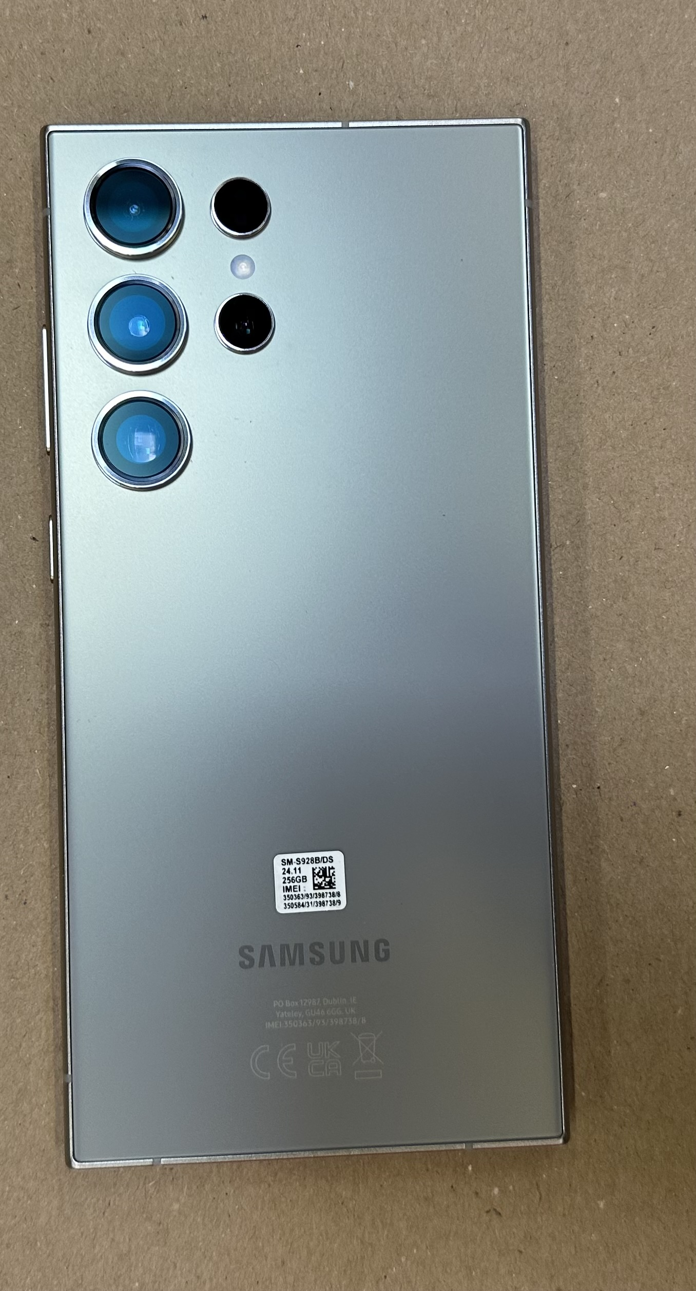 OUTLET - Smartfon SAMSUNG Galaxy S24 Ultra 5G 12/256GB Szary (Titanium Gray) SM-S928BZTGEUE