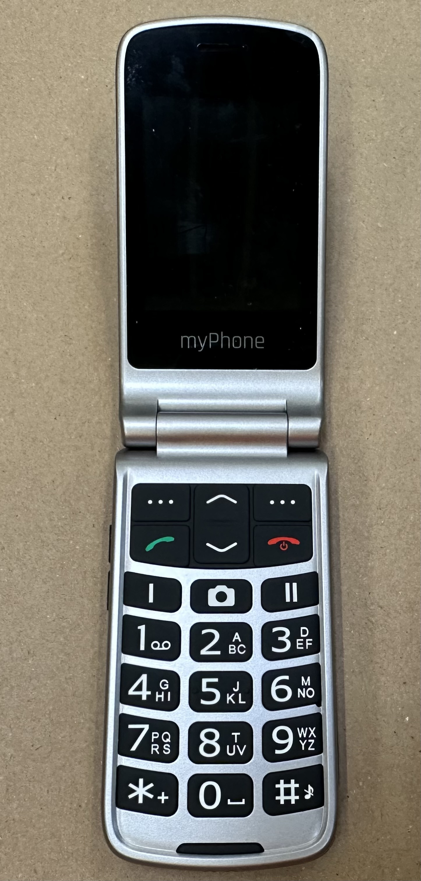 OUTLET - Telefon komórkowy MYPHONE Rumba 2 Czarno-srebrny