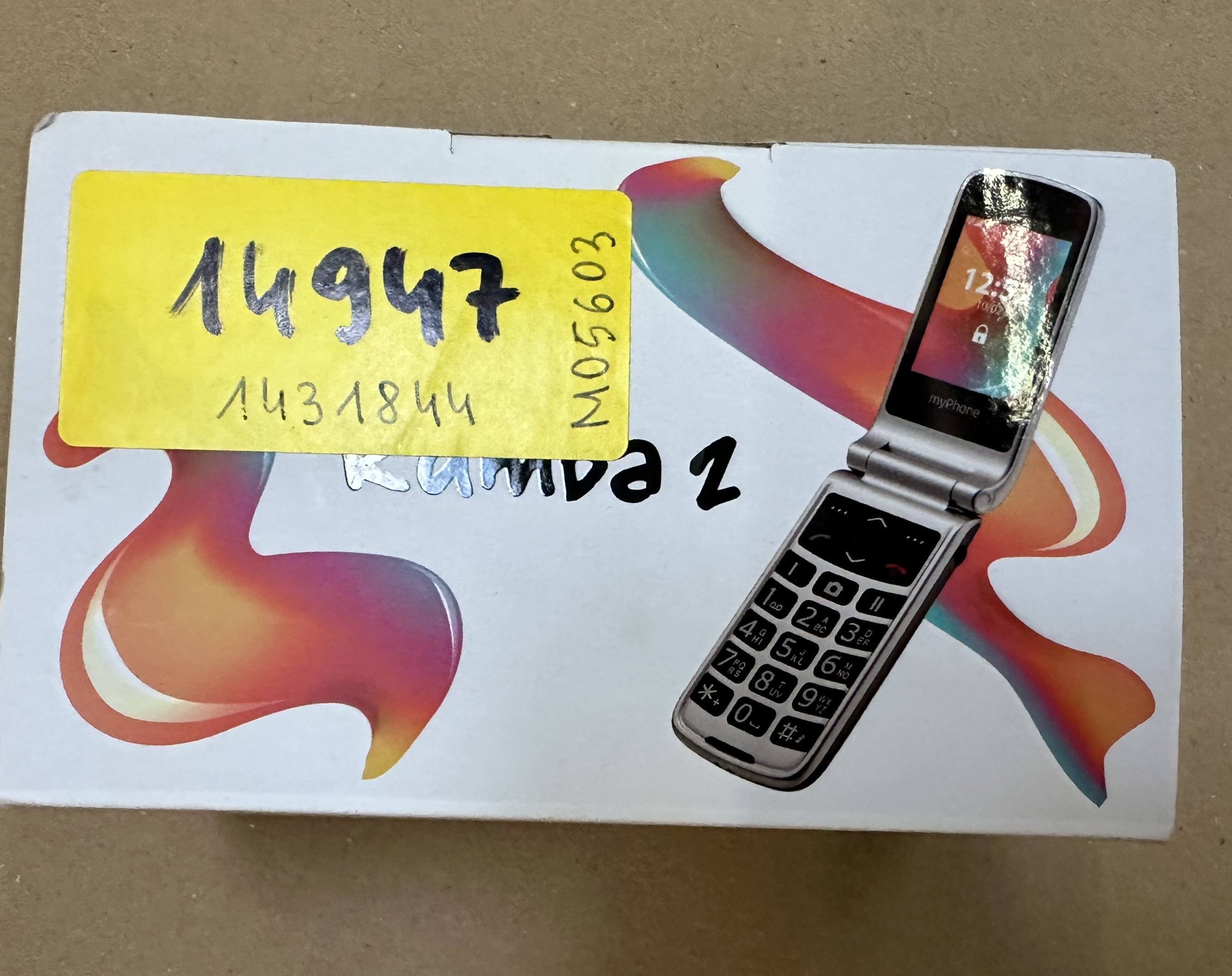 OUTLET - Telefon komórkowy MYPHONE Rumba 2 Czarno-srebrny