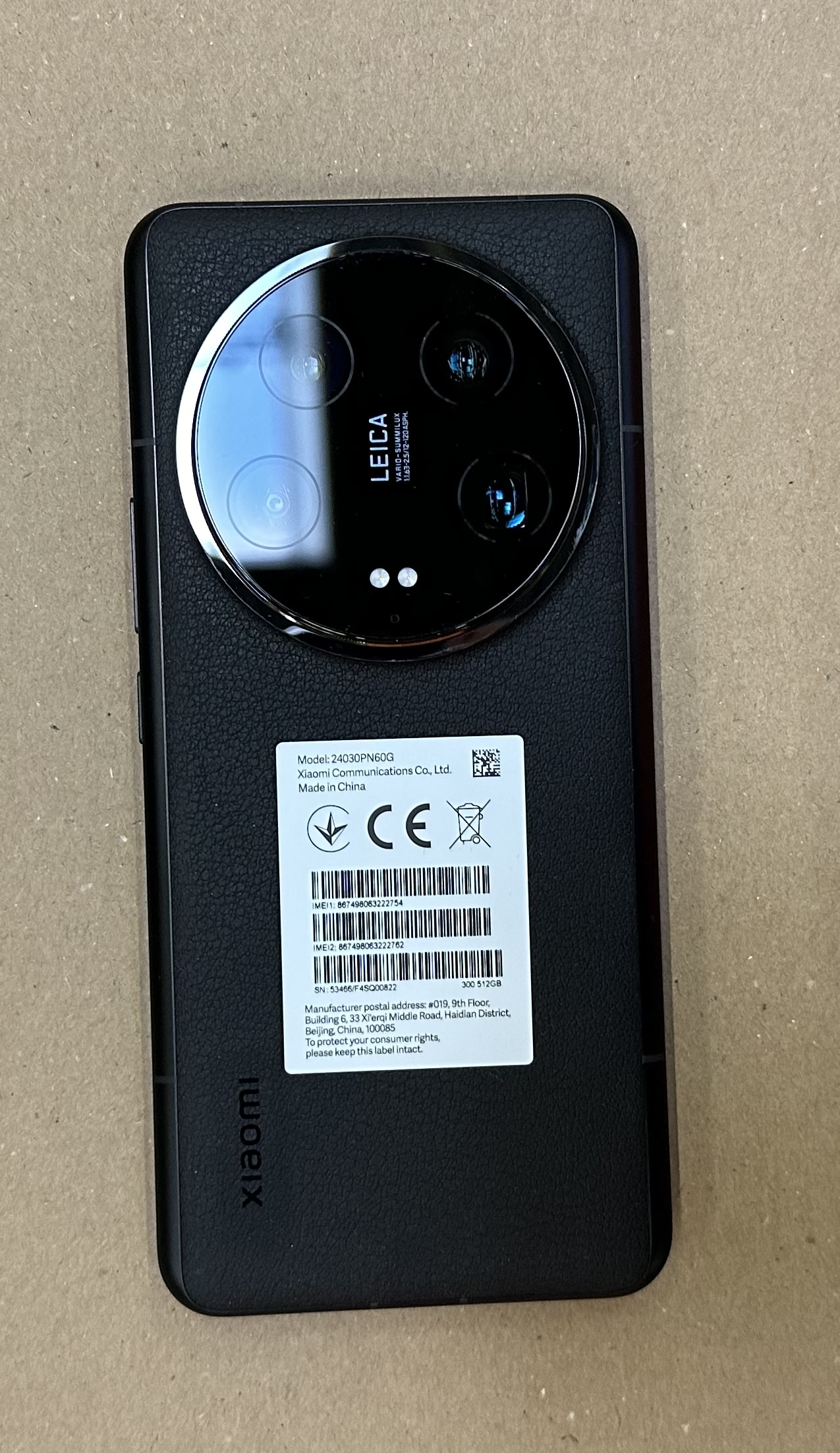 OUTLET - Smartfon XIAOMI 14 Ultra 16/512 GB Czarny
