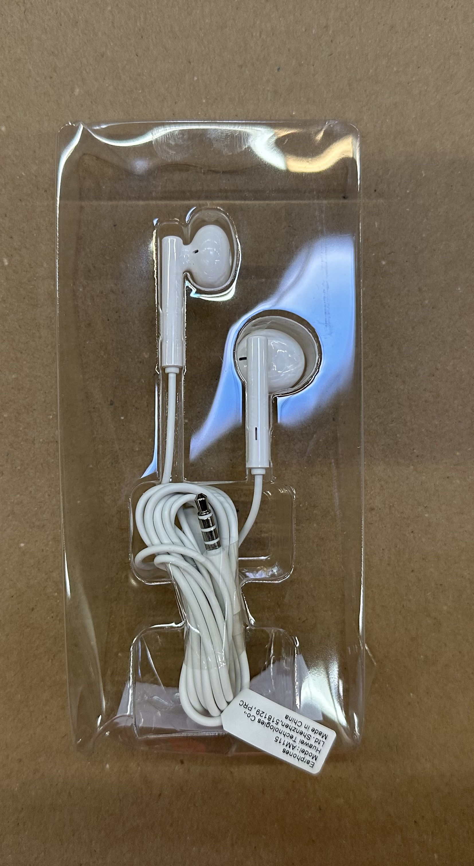 OUTLET - Słuchawki przewodowe HUAWEI AM115 Biały