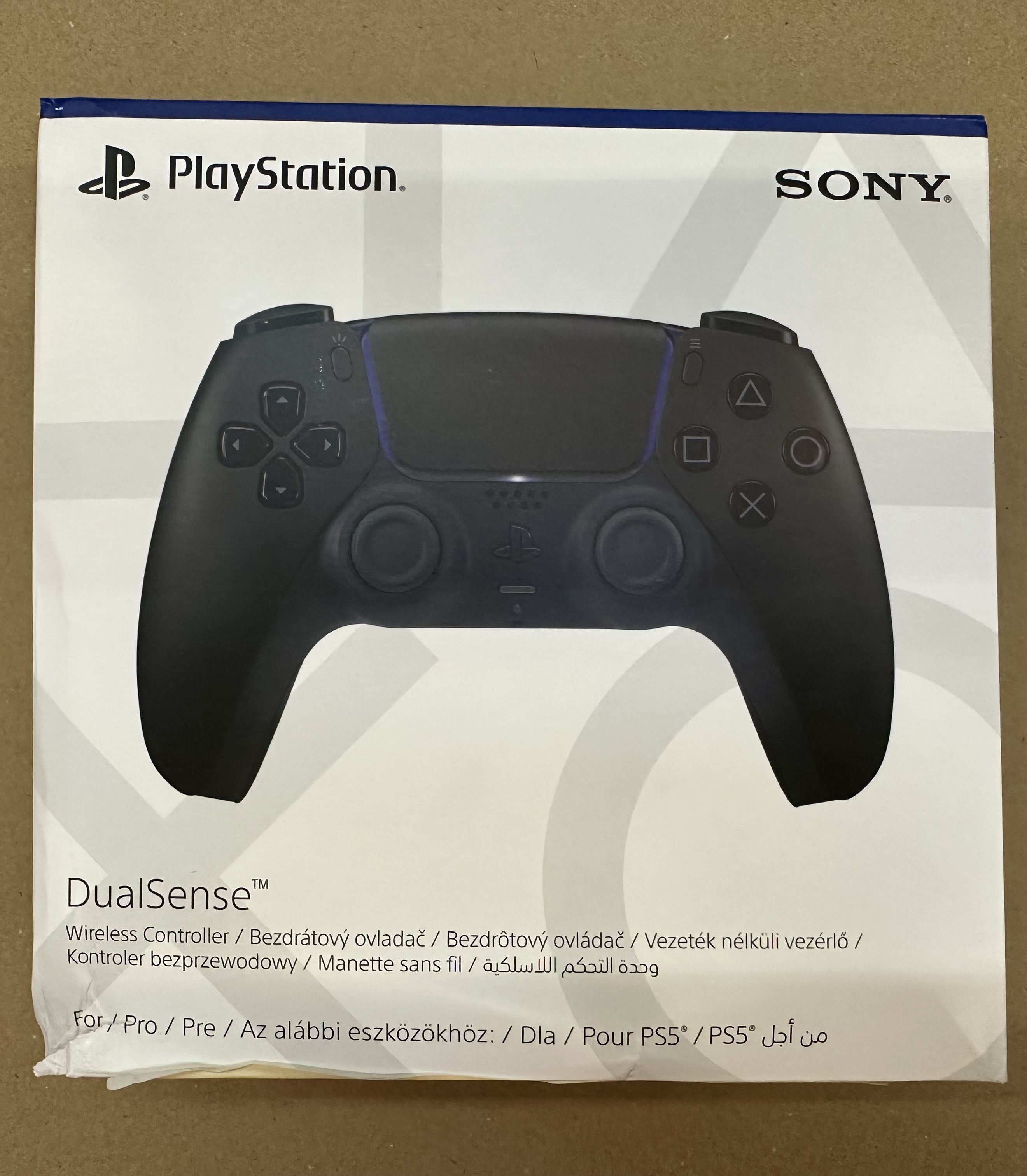 OUTLET - Kontroler bezprzewodowy SONY DualSense Nocna Czerń