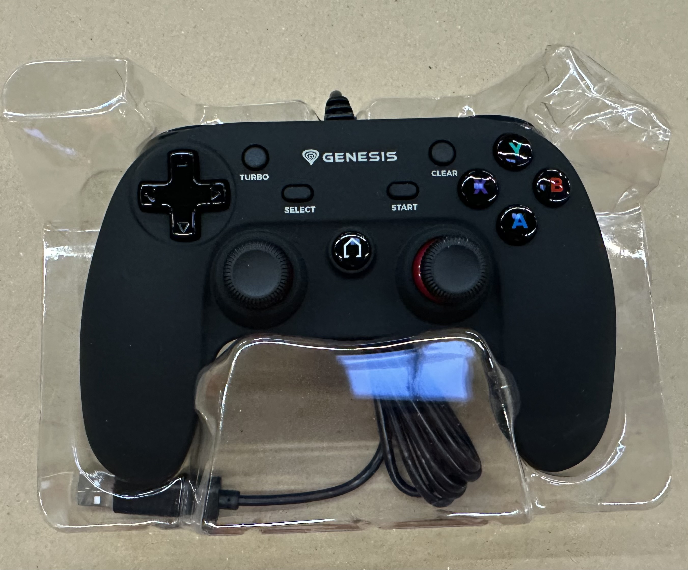 OUTLET - Gamepad GENESIS MANGAN P65 przewodowy do PS3/PC