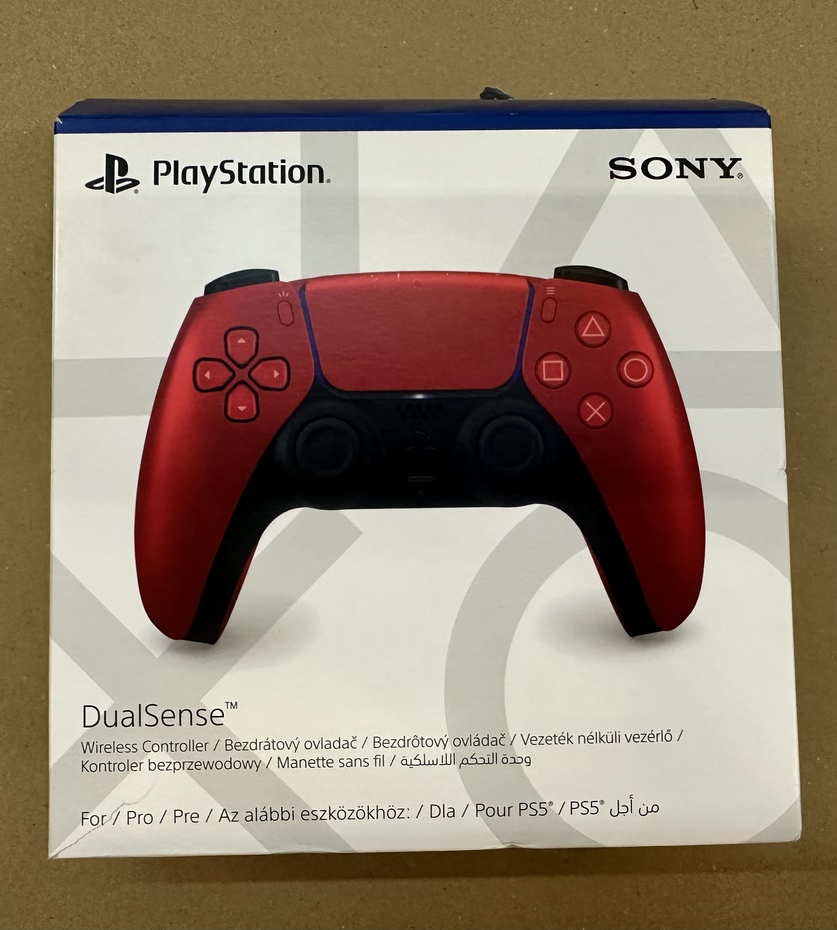 OUTLET - Kontroler bezprzewodowy SONY DualSense Wulkaniczna czerwień