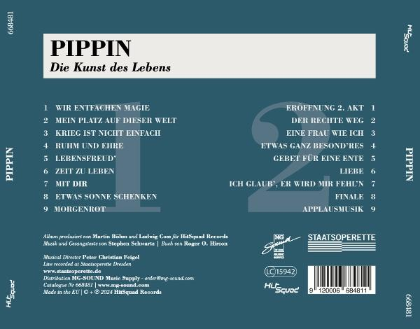 CD-Cover mit Text und Noten.