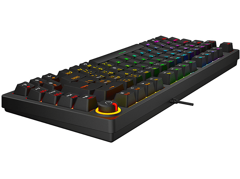 RAMPAGE Enigma 75 USB RGB Aydınlatmalı Red Switch Tam Türkçe 1800