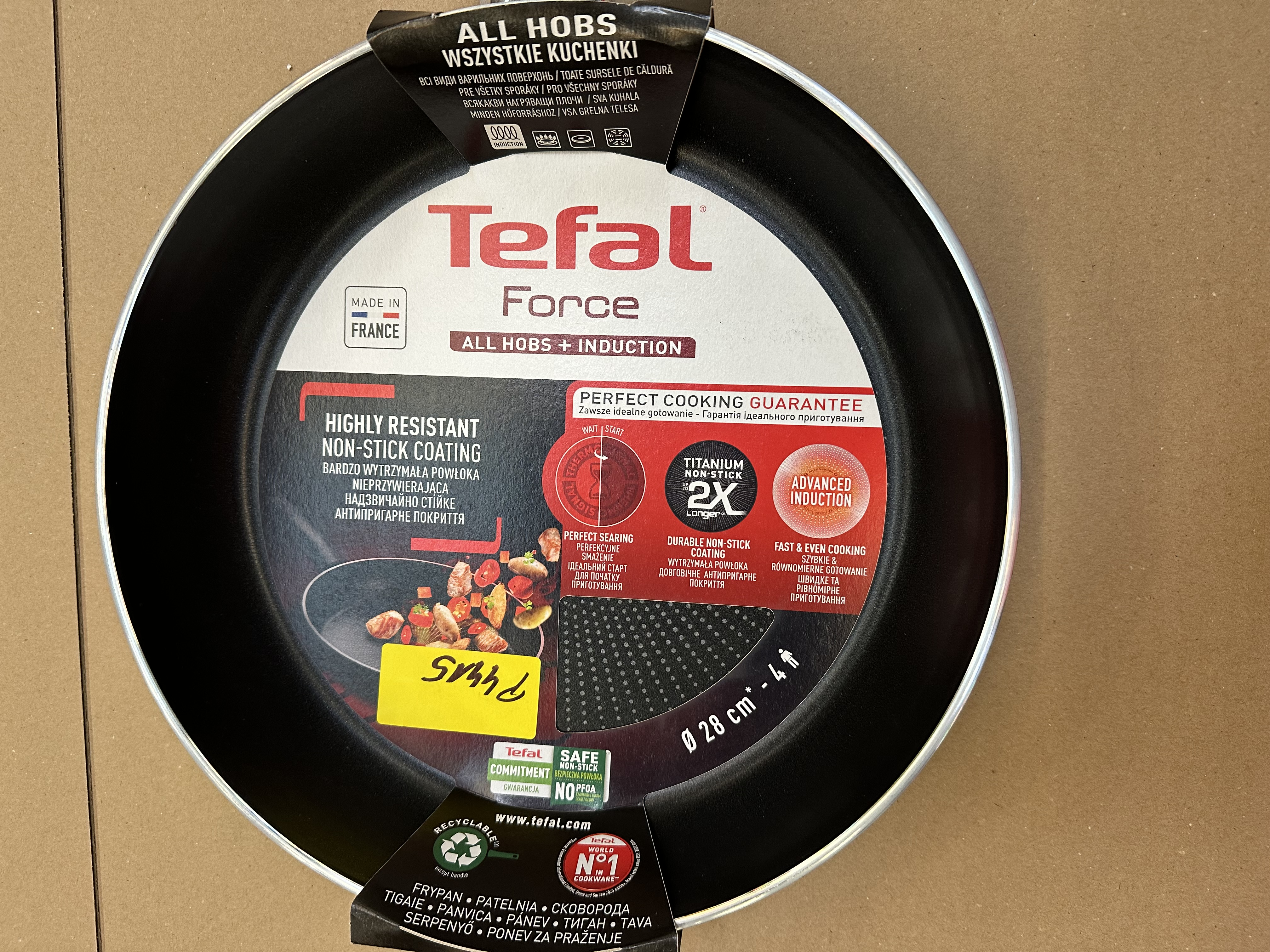 OUTLET - Patelnia TEFAL Force C3110653 28cm
