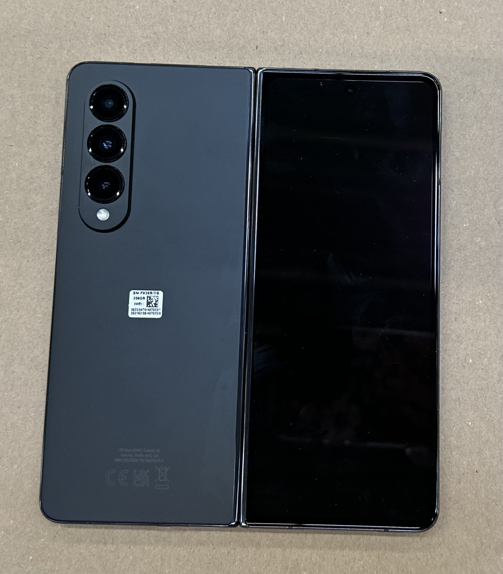 OUTLET - Smartfon SAMSUNG Galaxy Z Fold4 5G 12/256GB Czarny SM-F936BZKBEUE