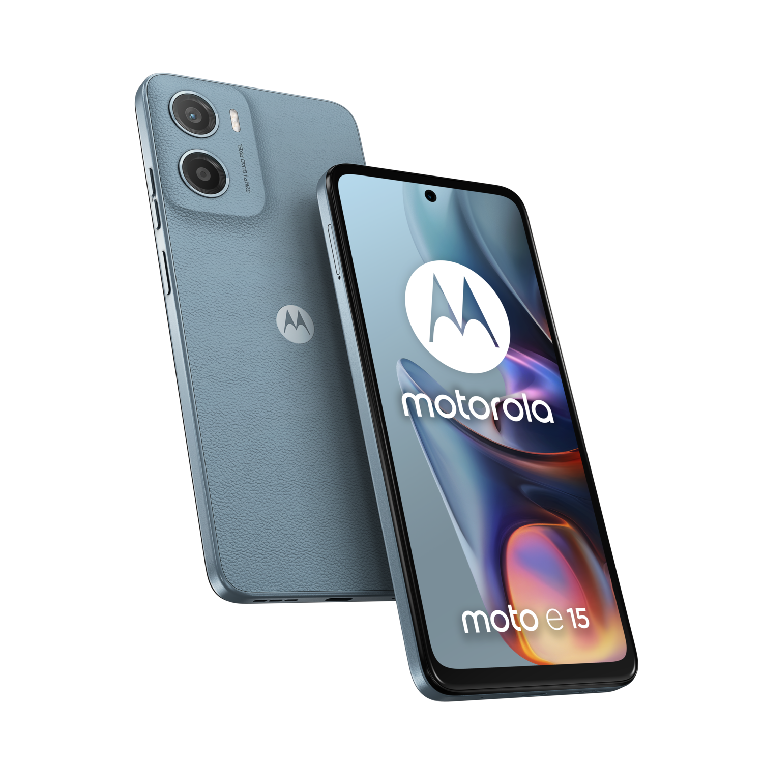 Motorola Moto E15 - 64 Gb Misty Blue Blauw