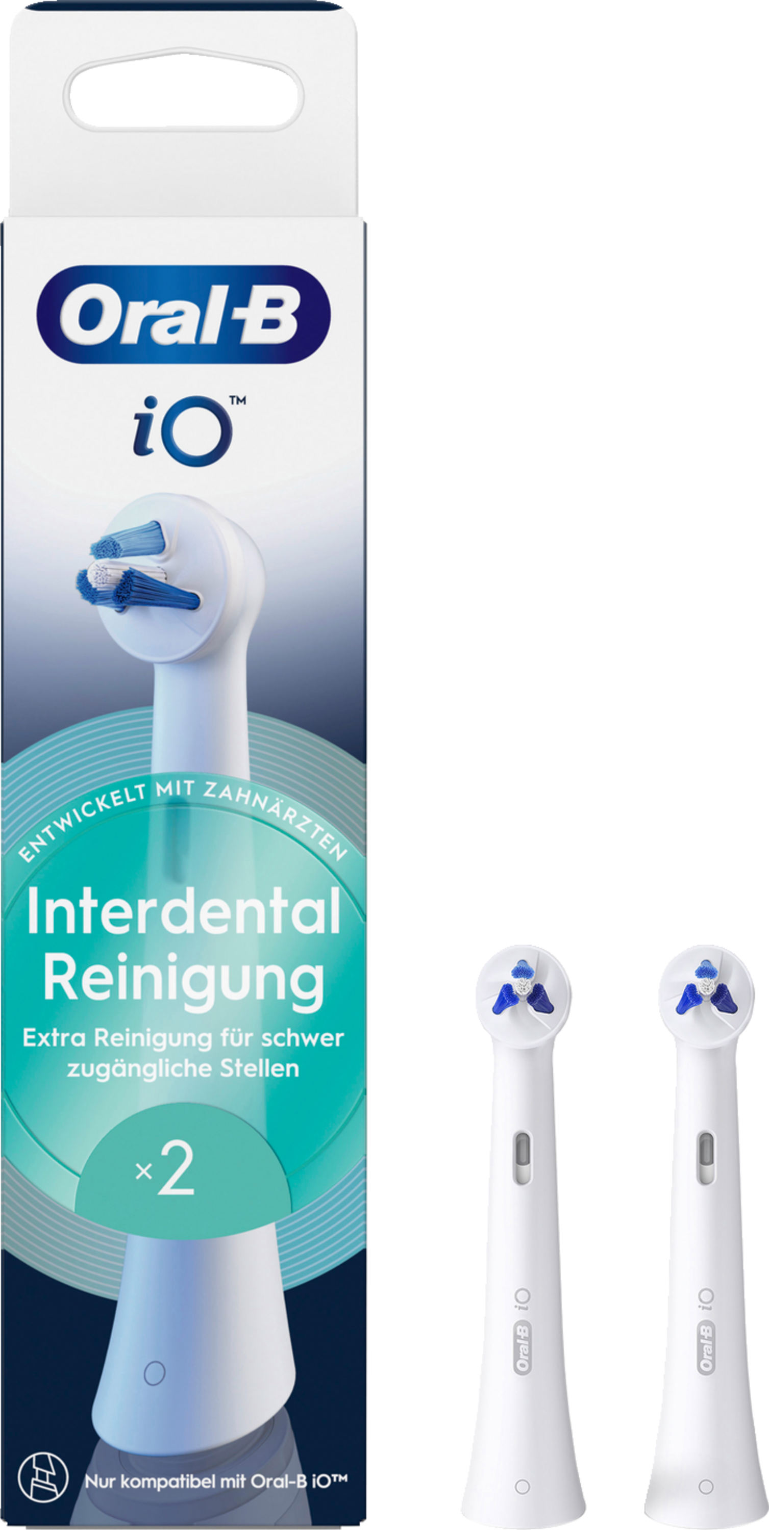 Oral B Io Aufsteckbürsten Sensitiv NEU Oral-B IO Ultimative Clean Reinigung Aufsteckbürste - Schwarz, 8er Pack Aufsteckbürsten 8 Stück Weiß