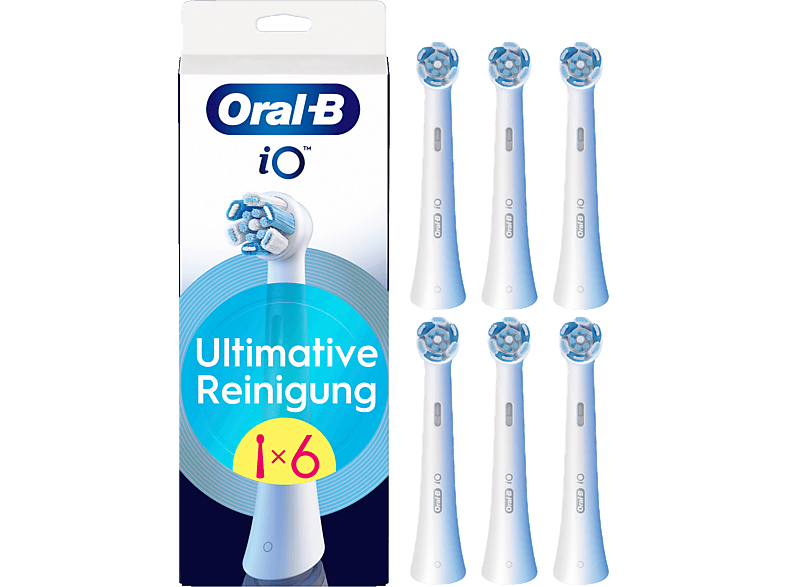 Oral-B iO Ultimative Reinigung White 6er, Aufsteckbürsten