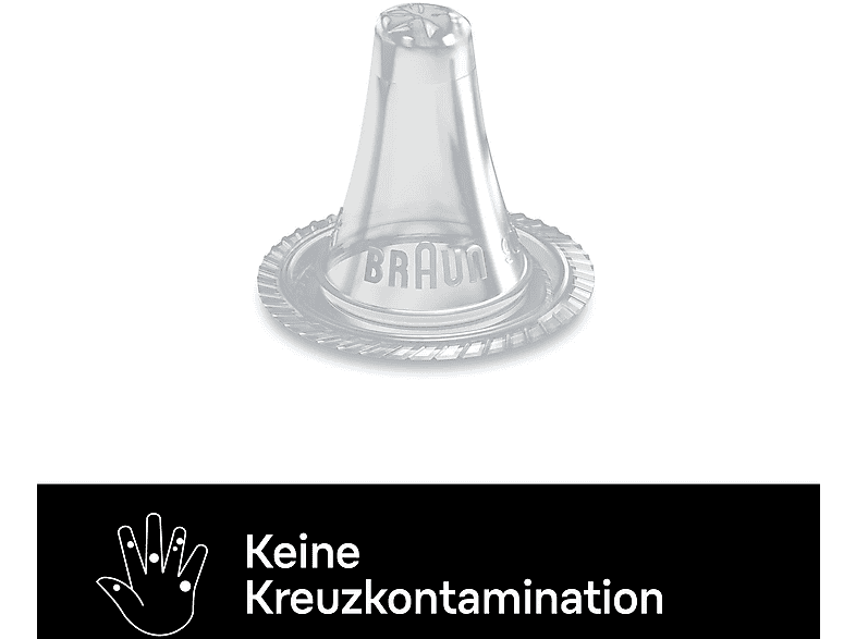 Thumbnail - BRAUN LF 40 EULA 01 Schutzkappen (Messart: im Ohr)