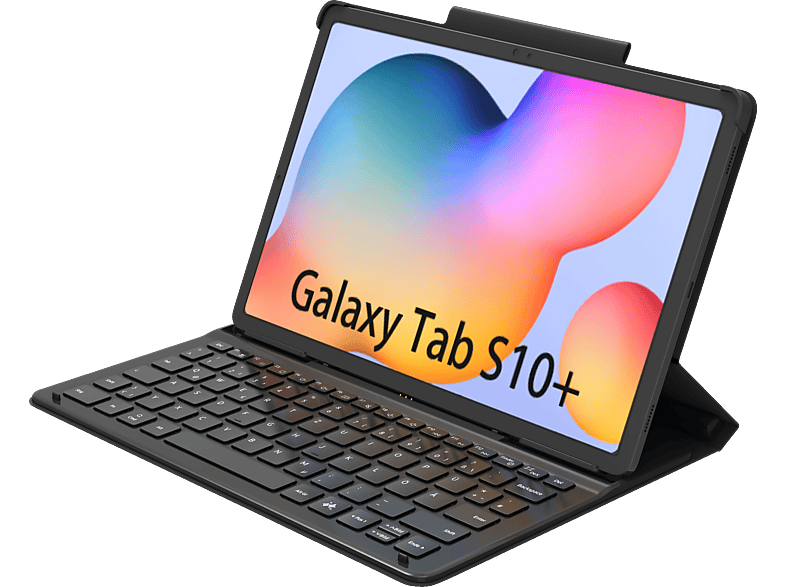 SAMSUNG NEOS Keyboard Case Galaxy Tab S9+, Galaxy Tab S9 FE+, Galaxy Tab S10+ Tablet-Tastatur Black