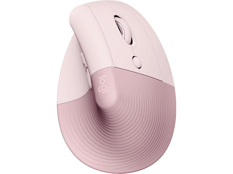 Logitech Lift Verticale Ergonomische Muis Roze