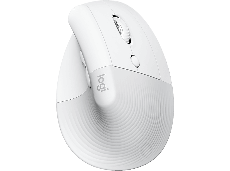 Logitech Lift Verticale Ergonomische Muis Wit
