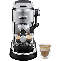 MediaMarkt DE LONGHI Dedica Maestro Plus EC950.M Pistonmachine RVS aanbieding