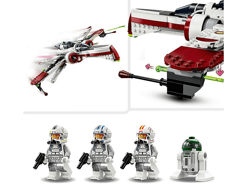 Lego Star Wars™ 75402 ARC-170 Starfighter™ Bausatz — Foto 4 von 5