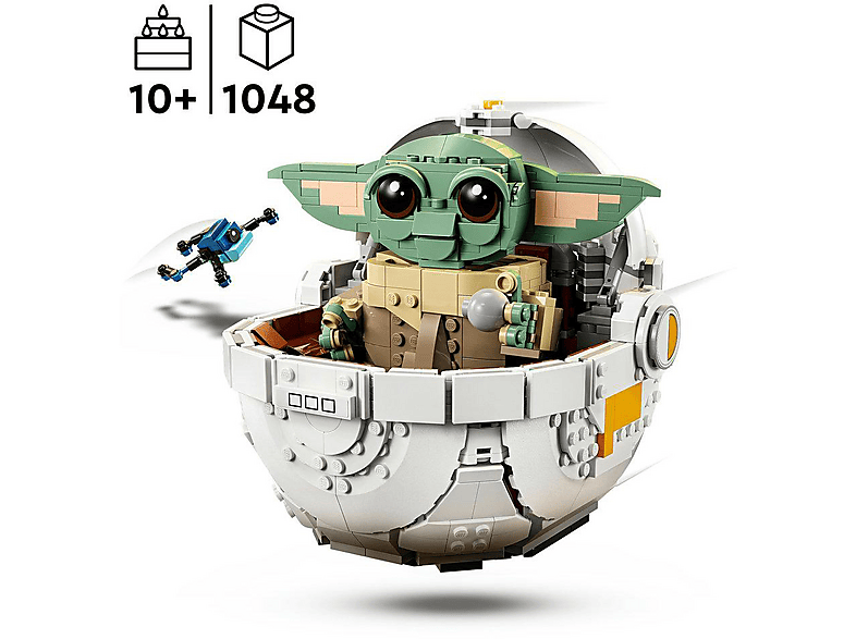Lego Star Wars™ 75403 Grogu™ in seiner Repulsorwiege Bausatz, Mehrfarbig — Foto 3 von 5