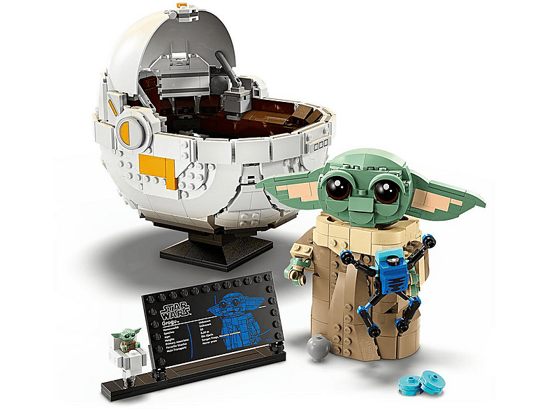 Lego Star Wars™ 75403 Grogu™ in seiner Repulsorwiege Bausatz, Mehrfarbig — Foto 4 von 5