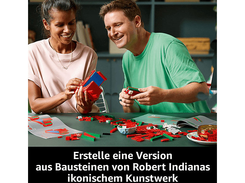 Lego ART 31214 love Bausatz, Mehrfarbig — Foto 2 von 5