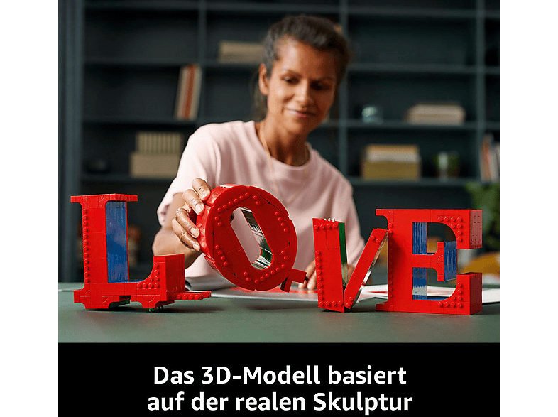 Lego ART 31214 love Bausatz, Mehrfarbig — Foto 3 von 5
