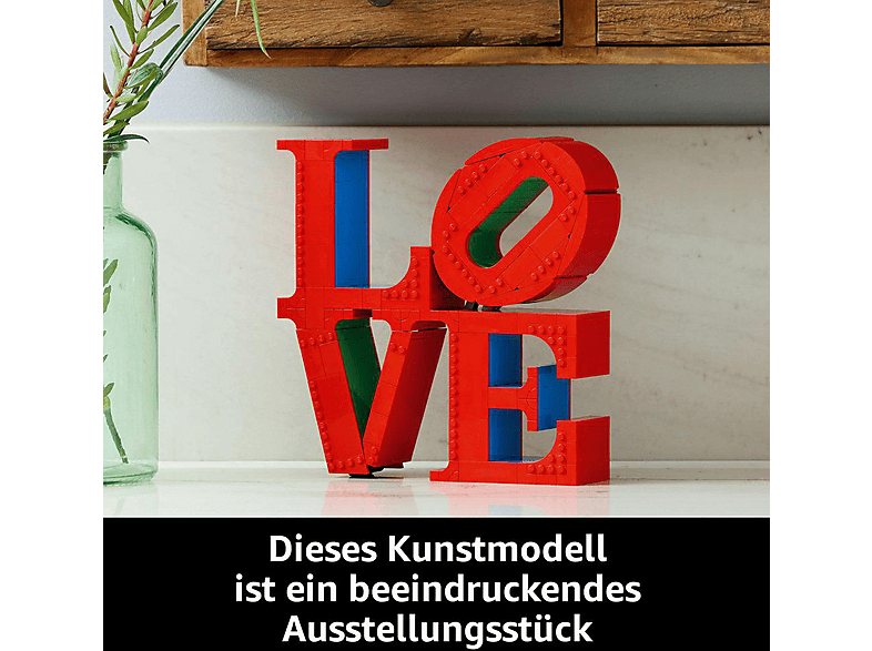 Lego ART 31214 love Bausatz, Mehrfarbig — Foto 5 von 5