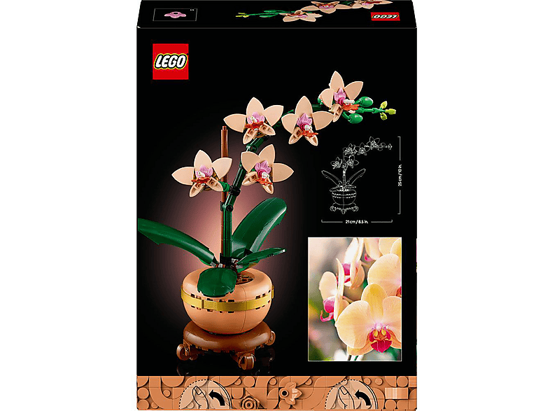 Lego Botanicals 10343 Mini-Orchidee Bausatz, Mehrfarbig — Foto 4 von 5