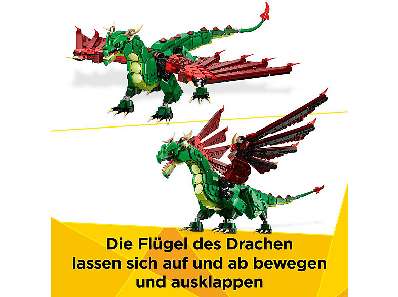 Lego Creator 31161 Grüner Drache Bausatz — Foto 4 von 5