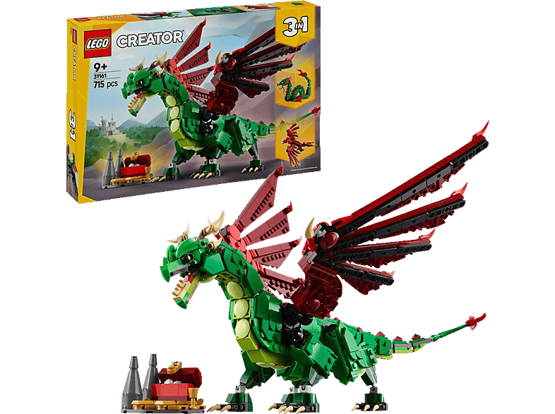 Lego Creator 31161 Grüner Drache Bausatz