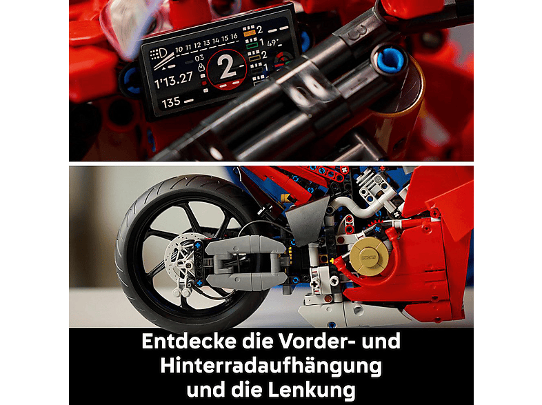 Thumbnail - LEGO Technic 42202 Ducati Panigale V4 S Motorrad Bausatz, Mehrfarbig