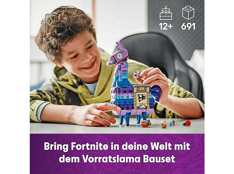 Thumbnail - LEGO Fortnite 77071 Vorratslama Bausatz, Mehrfarbig