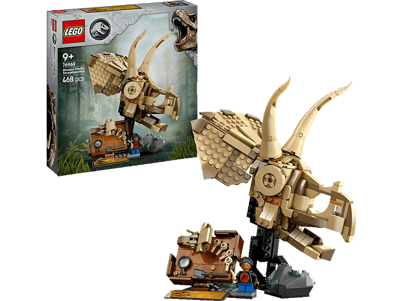 Lego Jurassic World 76969 Dinosaurier-Fossilien: Triceratops-Schädel Bausatz