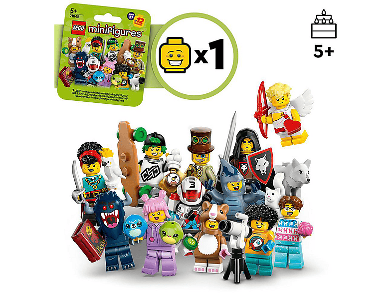 Thumbnail - LEGO Minifigures 71048 LEGO® Minifiguren Serie 27 Bausatz, Mehrfarbig