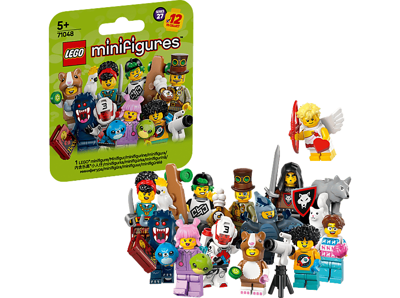 LEGO Minifigures 71048 LEGO Minifiguren Serie 27 Bausatz, Mehrfarbig Kunststoff
