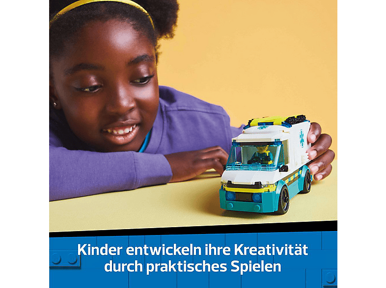 Lego City 60451 Rettungswagen Bausatz — Foto 4 von 5