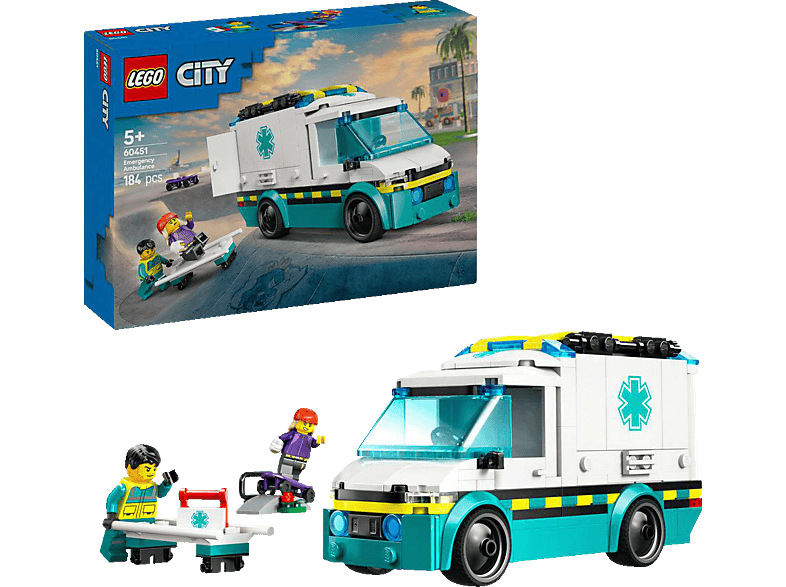 Lego City 60451 Rettungswagen Bausatz