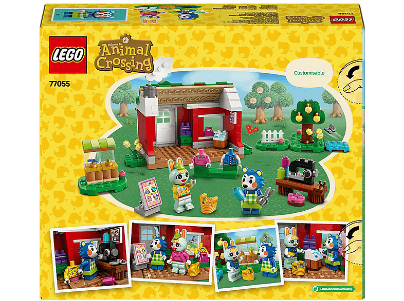 Lego Animal Crossing 77055 Die Schneiderei der Schneiderschwestern Bausatz — Foto 5 von 5