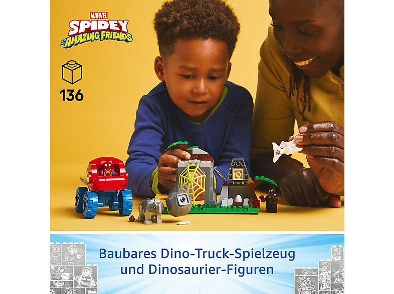 Thumbnail - LEGO Spidey 11199 Spideys Team auf Rettungsmission im Dino-Truck Bausatz, Mehrfarbig