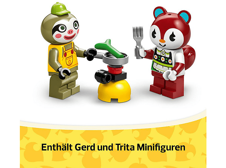 Lego Animal Crossing 77054 Gerds Wohnwagen & Gärtnerei Bausatz, Mehrfarbig — Foto 5 von 5